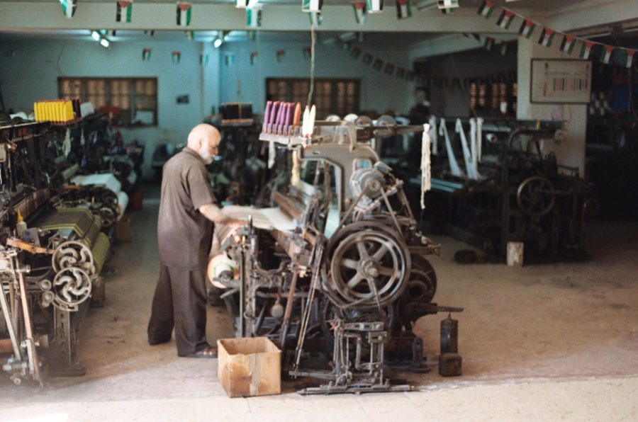 The Hirbawi Keffiyeh Factory