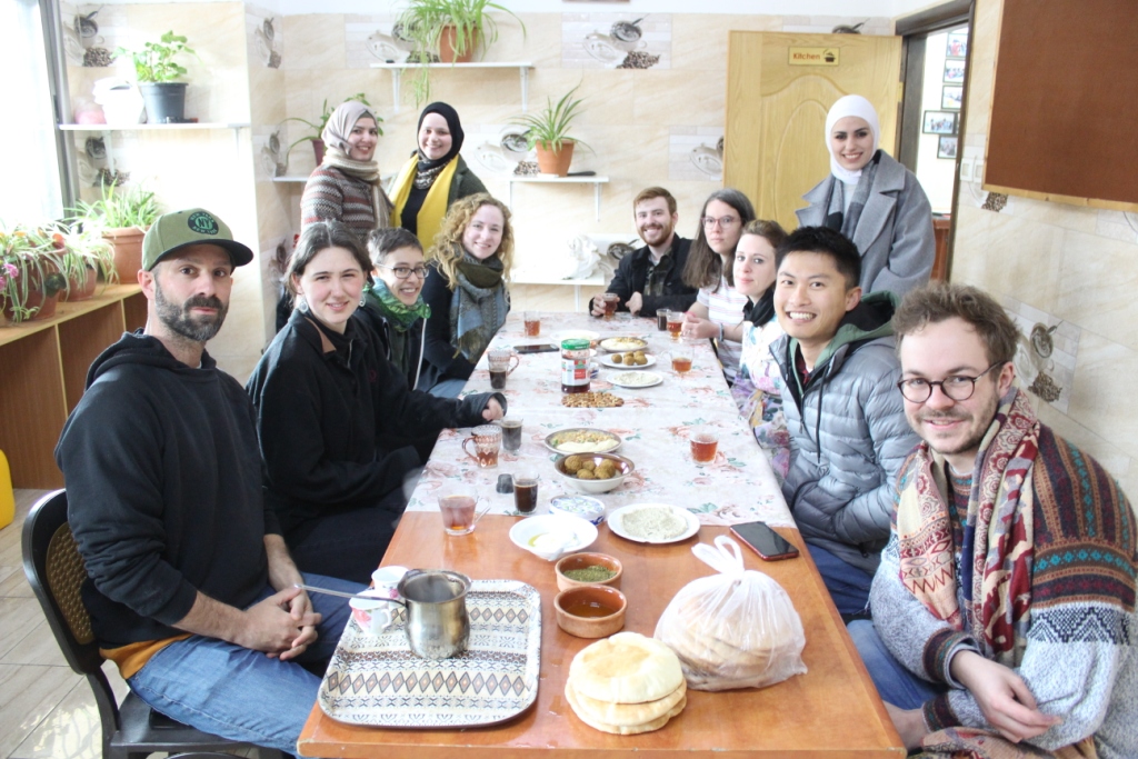 Volunteer in the West Bank